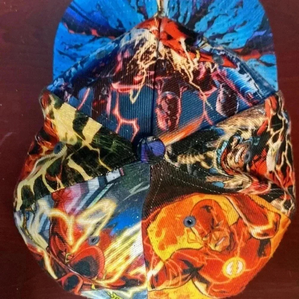 BIOWORLD MARVEL FLASH TRUCKER HAT ONE SIZE FITS MOST NEW/ NEW CONDITION … - Picture 9 of 13